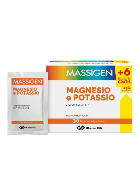 MASSIGEN MAGNESIO/POT 24+6BUST