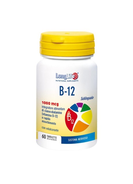 Longlife b12 60 compresse- 1000mcg