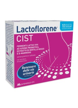 Lactoflorene Cist integratore per intestino e vie urinarie - 10 buste