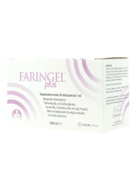 Faringel plus- 20 stick pack 7ml