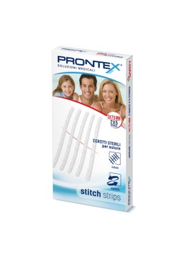 PRONTEX STITCH STRIPS 3X75 10P