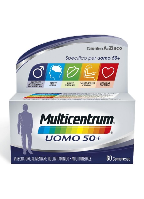 MULTICENTRUM UOMO 50+ 60CPR