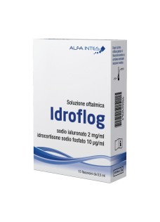 Idroflog soluzione oftalmica - collirio 15 flaconi monodose