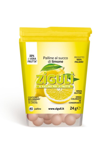 ZIGULI LIMONE 40PALLINE 24G