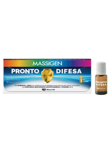 Massigen pronto difesa 14 flaconcini 10ml