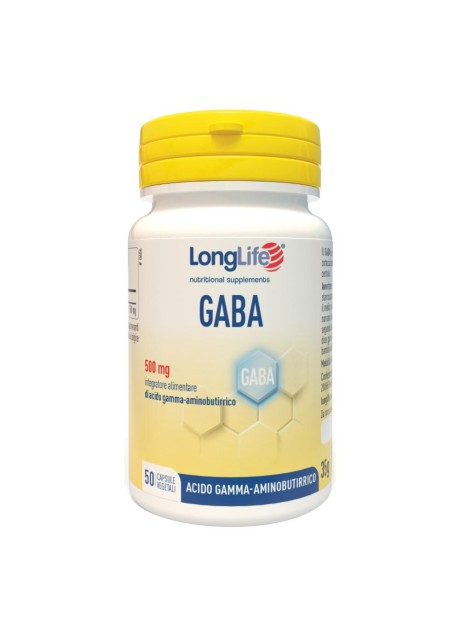 LONGLIFE GABA 500MG 50CPS