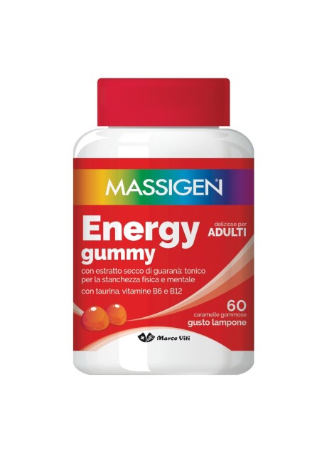 MASSIGEN ENERGY GUMMY 60 CARAMELLE