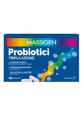 MASSIGEN PROBIOTICI 10CPS PP