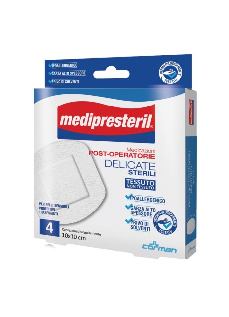 MEDIPRESTERIL POSTOP DEL 10X10