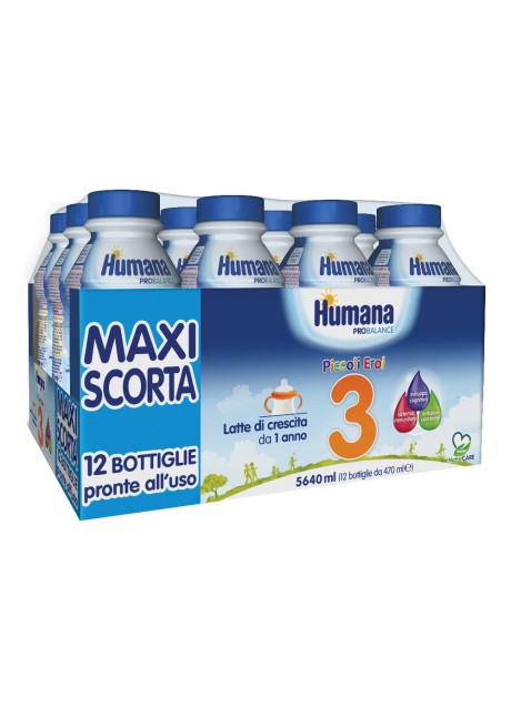 HUMANA 3 MULTIPACK 12X470ML HD