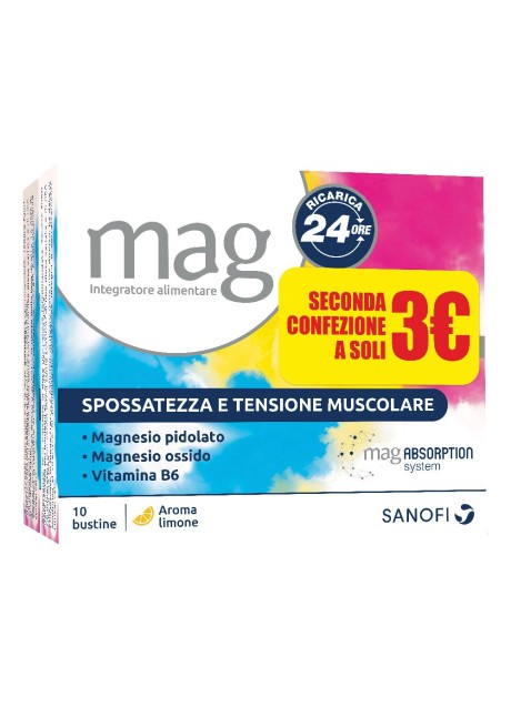 MAG RICARICA 24 ORE BI-PACK 20 BUSTINE