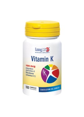 LONGLIFE VITAMIN K 100CPR