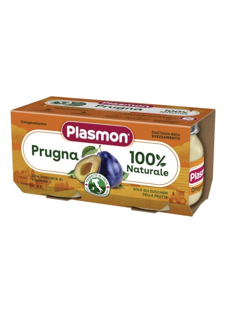 PLASMON OMOG PRUGNA 2X80G