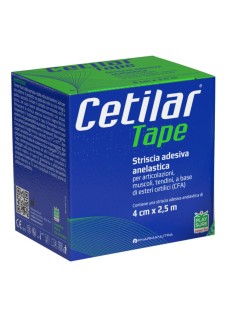 STRISCIA ADESIVA ANELASTICA CETILAR TAPE CM 4 X 2,5 M