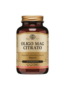 OLIGO MAG CITRATO 60TAV SOLGAR