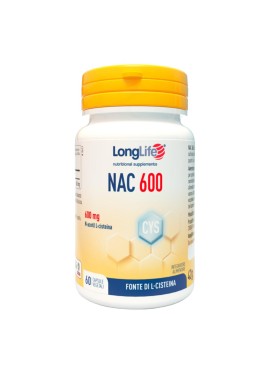 LONGLIFE NAC 600MG 60CPS