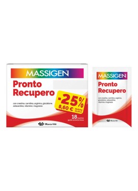 MASSIGEN PRONTO RECUPERO 18 BUSTINE PROMO
