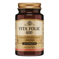 Vita folic 400 - 100 tavolette - Solgar