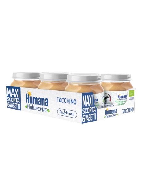 HUMANA OMOG TACCHINO BIO 2X80G