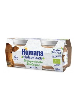 HUMANA OMOG VITELLO BIO 2X80G