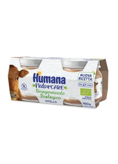 HUMANA OMOG VITELLO BIO 2X80G
