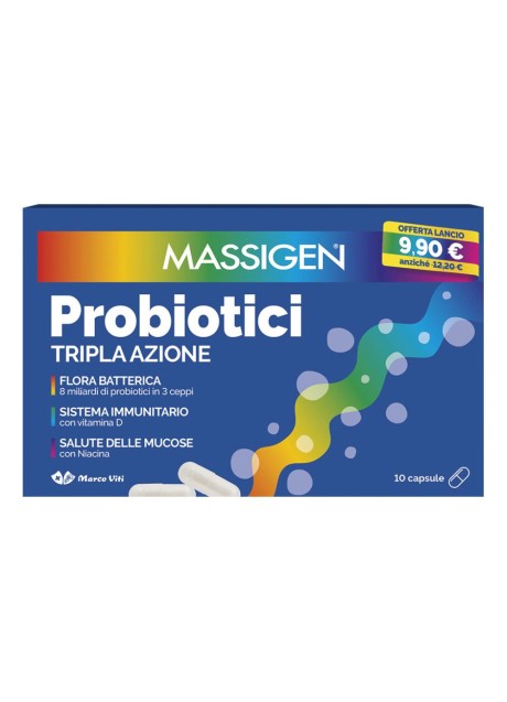 MASSIGEN PROBIOTICI 10CPS