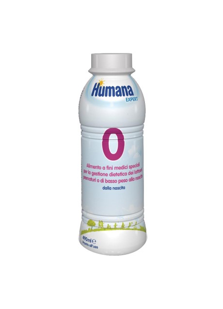 HUMANA 0 490ML EXPERT BOTT