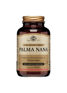 PALMA NANA 100CPS VEG SOLGAR