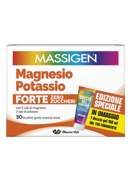 MASSIGEN MAGNESIO POTASSIO FORTE 30 BUSTINE EDIZIONE SPECIALE 2025