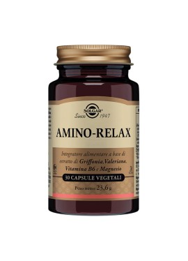 Amino-relax - solgar - 30 capsule vegetali