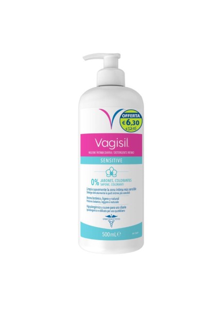 VAGISIL DETERGENTE SENSITIVE 500 ML OS