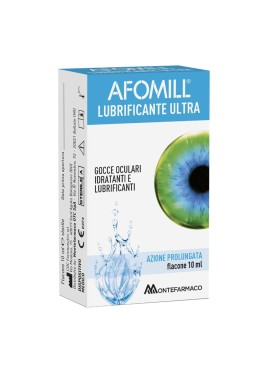 AFOMILL LUBRIFICANTE ULTRA GOCCE OCULARI 10 FLACONCINI 0,5 ML