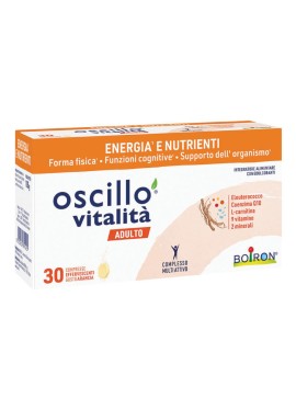 Oscillo vitalità adulto - multivitaminico per adulti 30 compresse effervescenti