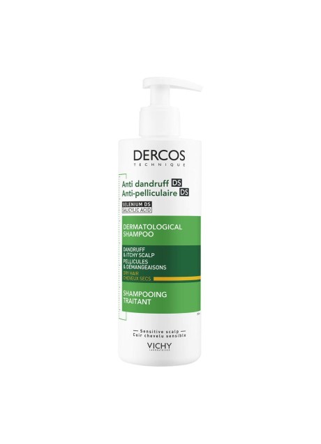 DERCOS SHAMPOO ANTIFORFORA CAPELLI SECCHI 390 ML