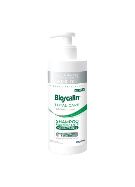BIOSCALIN TOTAL CARE SHAMPOO FORTIFICANTE VOLUMIZZANTE 400 ML