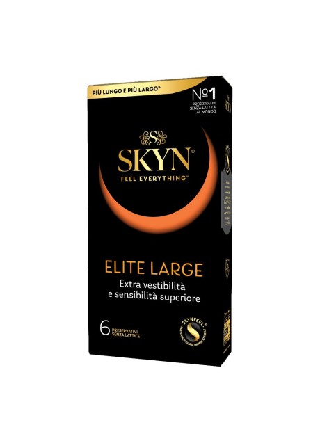 SKYN ELITE LARGE 6PZ