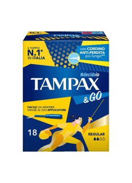 TAMPAX &GO REGULAR 18PZ