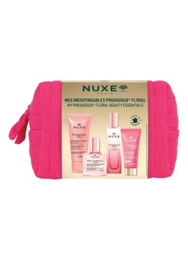 Nuxe trousse floral 251- gel doccia floral 30ml, huile prodigieuse 10ml, floral le perfum 15ml, boost crema gel 15ml