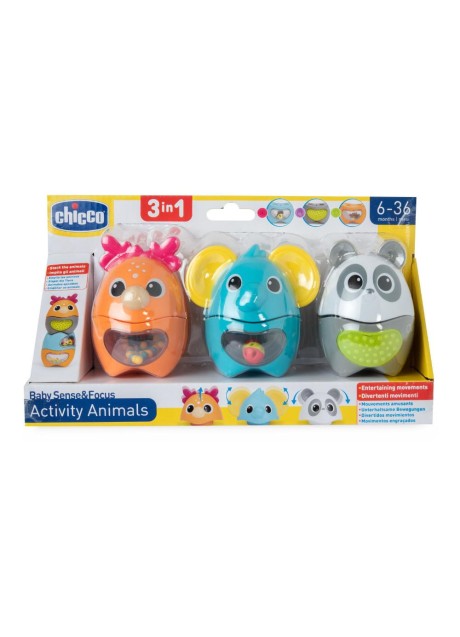 CHICCO GIOCO BABY SENSE&FOCUS ACTIVITY ANIMALS