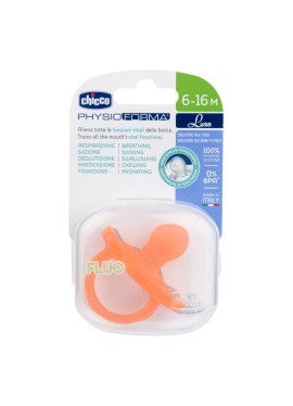 CHICCO GOMMOTTO LUXE FLUO 6-16 ARANCIONE 1 PEZZO