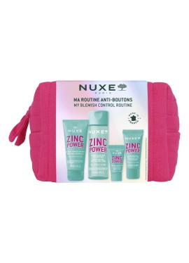 NUXE ZINC POWER TROUSSE ANTI-IMPERFEZIONI 1 FLUIDO MATTIFICANTE 15 ML + 1 GEL DETERGENTE 30 ML + 1 LOZIONE PURIFICANTE 50 ML + 1 SIERO 5 ML