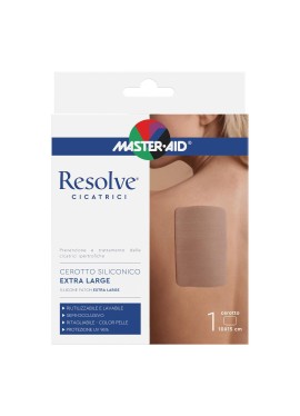 CEROTTO SILICONICO MASTER-AID RESOLVE CICATRICI EXTRA LARGE10X15 CM 1 PEZZO