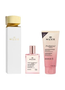 NUXE CRACKER HUILE PRODIGIEUSE FLORALE 30 ML + DOCCIA PRODIGIEUX FLORAL SCENTED SHOWER GEL 100 ML