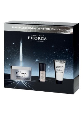 FILORGA XMAS COFFRET TIME FILLER 5XP 2025 1 TIME FILLER 5XPCREMA 50 ML + 1 TIME FILLER INTENSIVE 5XP 5 ML + 1 TIME FILLER NIGHT 5XP 15 ML