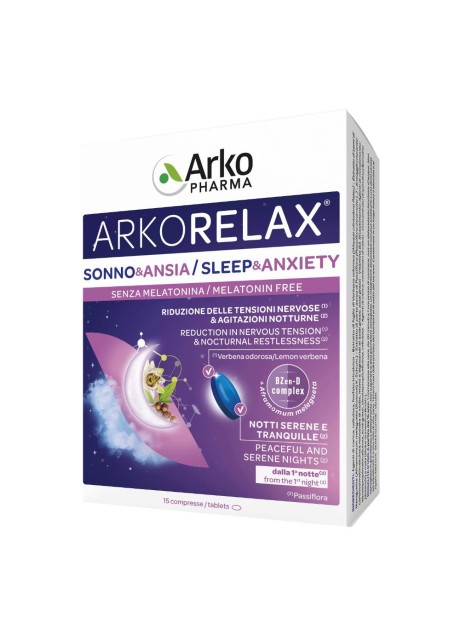 ARKORELAX SONNO&ANSIA 15CPR