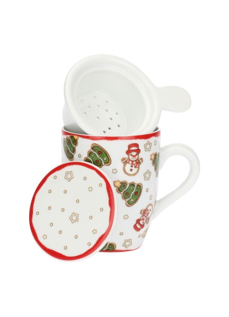 TISANIERA NATALE ALL OVER 2025