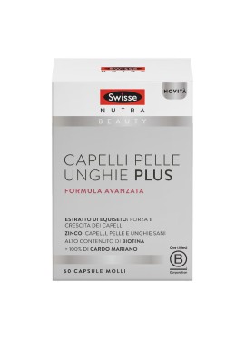 SWISSE CAPELLI PELLE UNGHIE PLUS 60 CAPSULE MOLLI