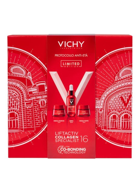 LIFTACTIV COLLAGEN SPECIALIST 16 BOX NATALE 2025 1 BONDING SERUM 30 ML + 1 CREMA GIORNO 15 ML OMAGGIO + 1 CREMA NOTTE 15ML OMAGGIO