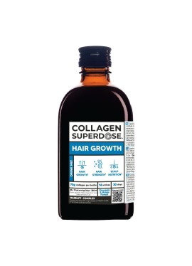 COLLAGEN SUPERDOSE HAIR GROWTH 300 ML COLLAGENE 75 G