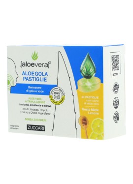 Zuccari - Aloegola Miele e Limone 20 pastiglie da 2,5 grammi